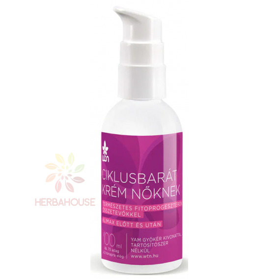 Obrázok pre Wtn Cremă ciclică pentru femei - suport natural pentru echilibrul hormonal și problemele ginecologice (100ml)