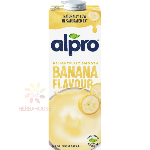 Obrázok pre Alpro Băutură de soia cu aromă de banană (1000ml)