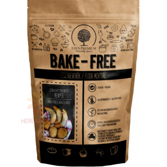 Obrázok pre Éden Prémium Amestec de făină fără gluten pentru prepararea pâinii aurii cu conținut redus de carbohidrați (500g)