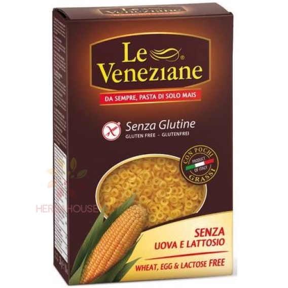 Obrázok pre Le Veneziane Paste din porumb Anellini (inele) (250g)