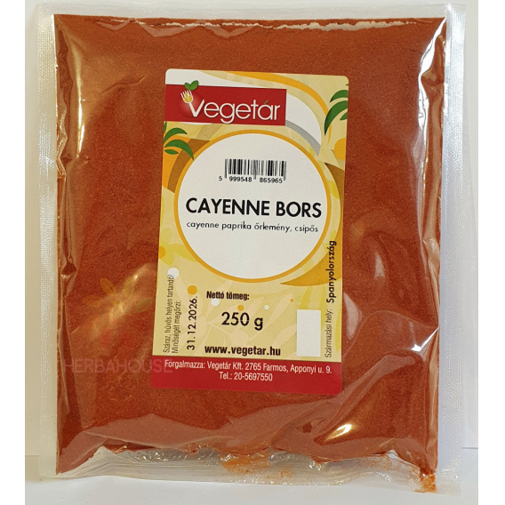 Obrázok pre Vegetár piper Cayenne măcinat (250g)