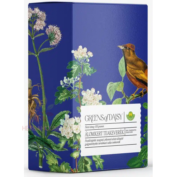 Obrázok pre Herbária Greens of Daisy amestec de ceaiuri din plante pentru relaxare, ameliorarea stresului și un somn de calitate - vrac (100g)