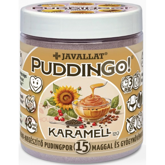 Obrázok pre Javallat PuddinGo! Budincă cu aromă de caramel (360g)