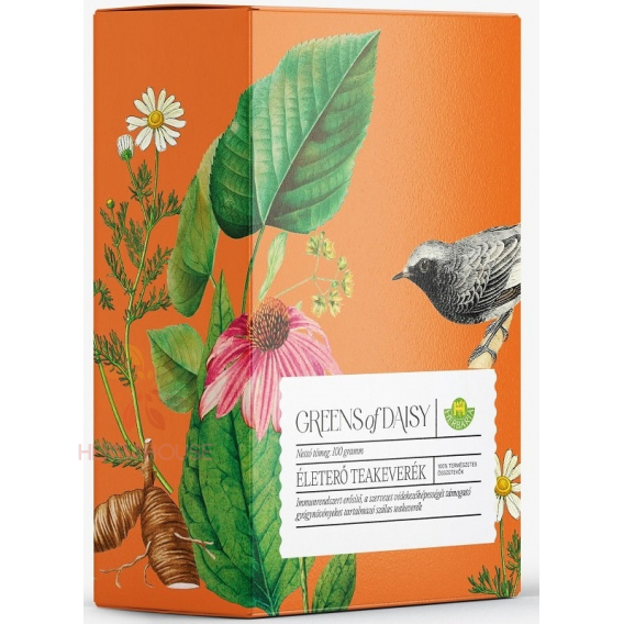Obrázok pre Herbária Greens of Daisy amestec de ceaiuri din plante pentru susținerea imunității - vrac (100g)