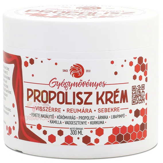 Obrázok pre Mannavita Cremă cu propolis și plante pentru varice, reumatism și răni (300ml)
