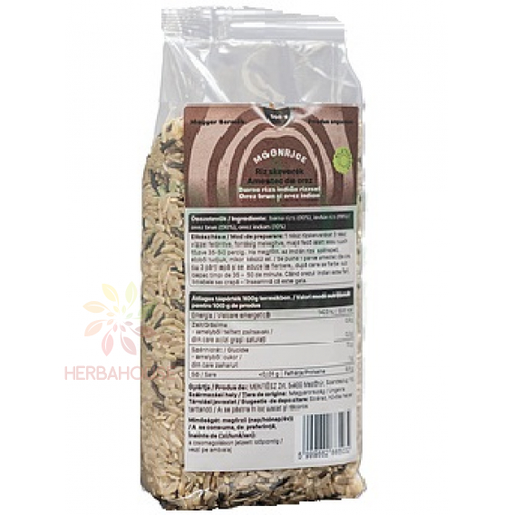 Obrázok pre Moonrice Amestec de orez brun și orez sălbatic (500g)