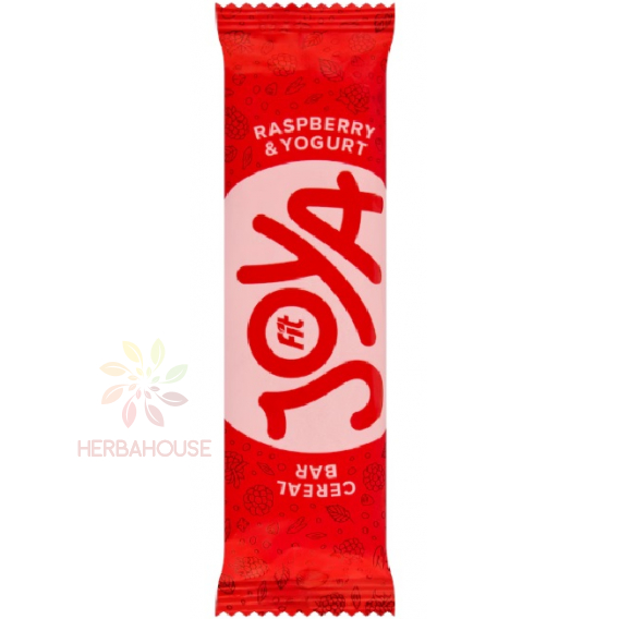 Obrázok pre Fit Joya Baton de cereale cu zmeură în glazură de iaurt (40g)