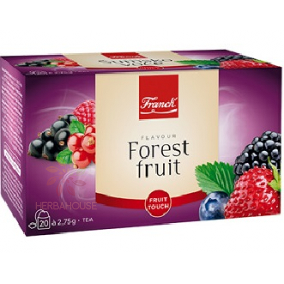 Obrázok pre Franck Ceai de fructe cu aromă de fructe de pădure, porționat (20 buc.)