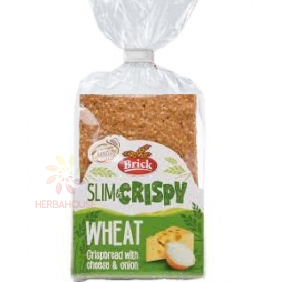 Obrázok pre Brick Slim&Crispy Grâu felii crocante cu brânză și ceapă (130g)