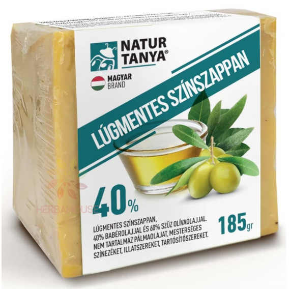 Obrázok pre Natur Tanya Săpun fără alcaline cu 40% ulei de dafin și 60% ulei de măsline (185g)