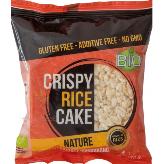 Obrázok pre Nagykun Rice-Ler Bio  Rondele de orez fără gluten Natur (32g)