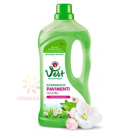 Obrázok pre ChanteClair Eco Soluție de curățare a podelelor cu degresant și parfum de flori de măr (1000ml)