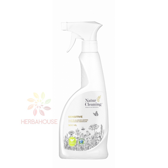 Obrázok pre Natur Cleaning Sensitive Eco Spray hipoalergenic, fără parfum, pentru îndepărtarea calcarului (500ml)