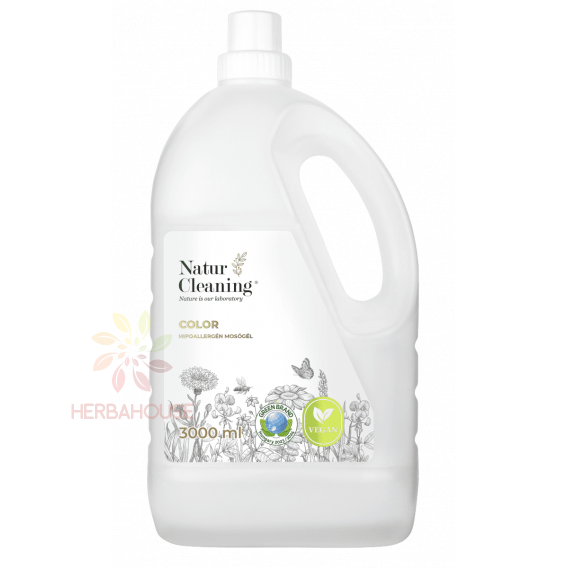 Obrázok pre Natur Cleaning Color Gel de spălat hipoalergenic pentru rufe colorate (3000ml)