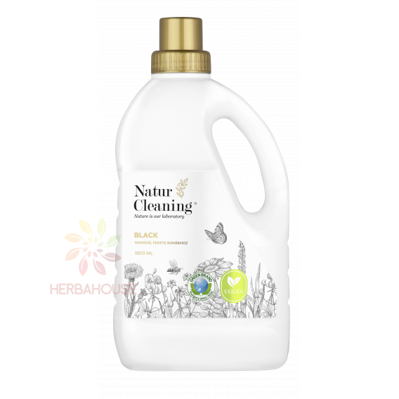 Obrázok pre Natur Cleaning Black Gel de spălare hipoalergenic pentru haine negre și închise la culoare (1500ml)