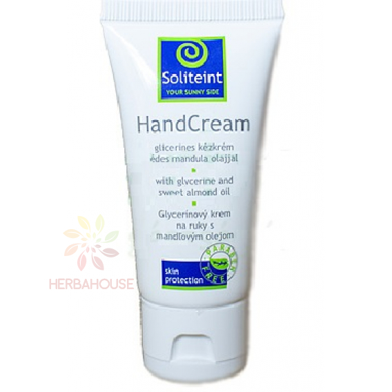 Obrázok pre Soliteint Cremă de mâini cu glicerină și ulei de migdale (30ml)