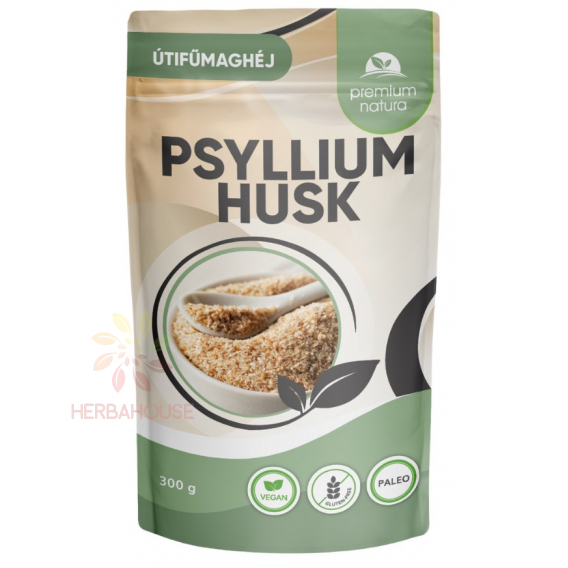 Obrázok pre Premium Natura Psyllium Husk fără gluten (300g)