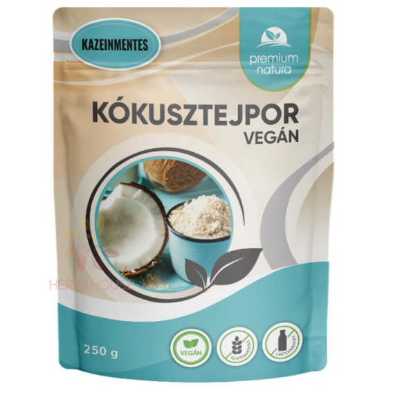 Obrázok pre Premium Natura Lapte de cocos pudră fără gluten (250g)