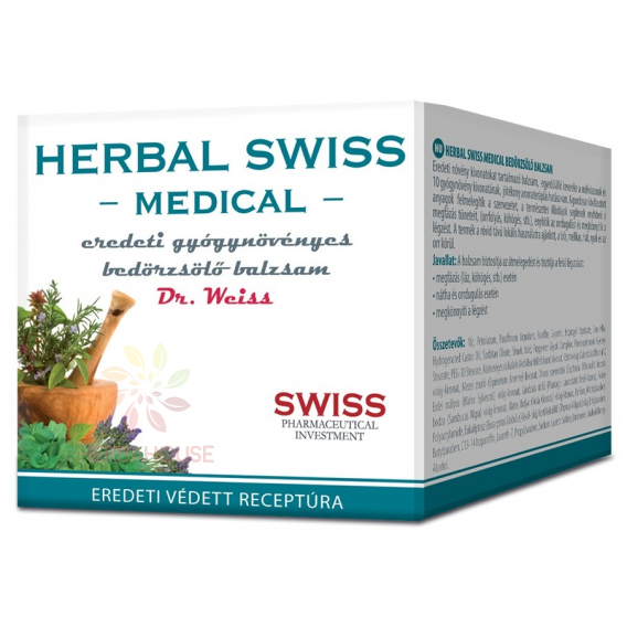 Obrázok pre Swiss Balsam din plante cu 10 extracte din plante – Suport pentru respirație și relaxare musculară (75ml)