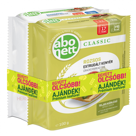 Obrázok pre Abonett Duopack Pâine extrudată – quinoa și secară (200g)