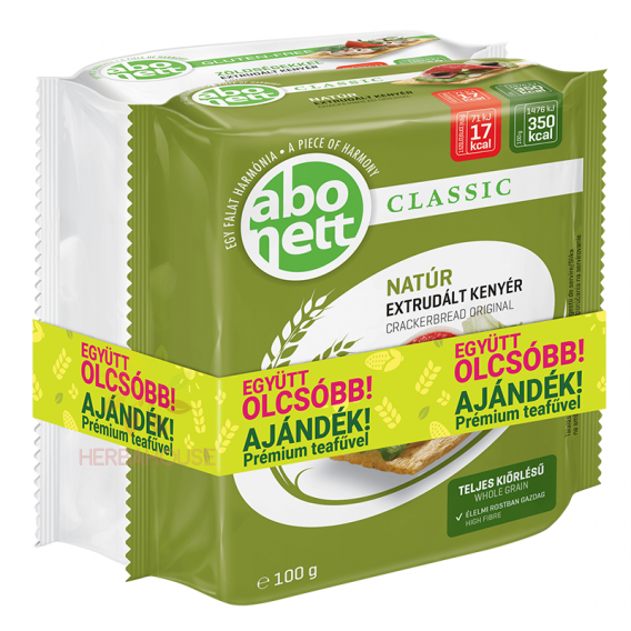 Obrázok pre Abonett Duopack Pâine extrudată - simplă și cu legume (200g)