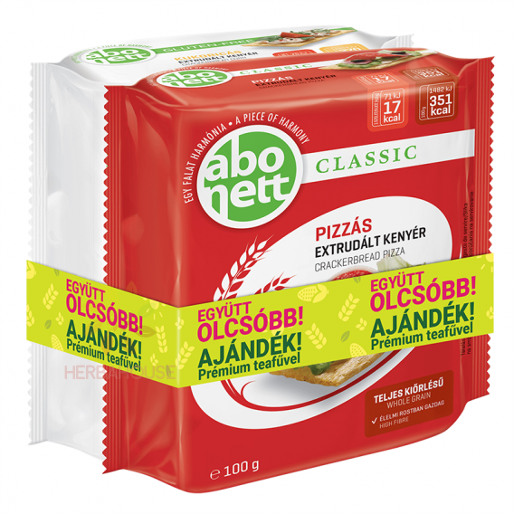 Obrázok pre Abonett Duopack Pâine extrudată - porumb și pizza (200g)