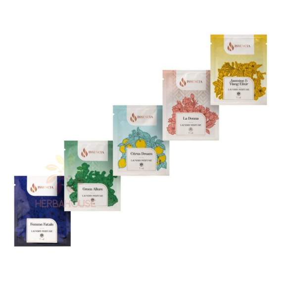 Obrázok pre Issencia Set de probă parfum de rufe 5×7 ml (35ml)