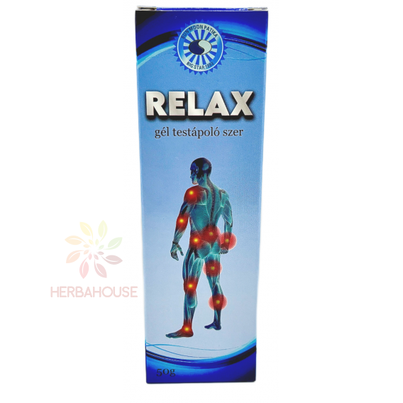 Obrázok pre Sun Moon Gel de corp relaxant, răcoritor, pe bază de plante, pentru ameliorarea mușchilor și articulațiilor obosite (50g)