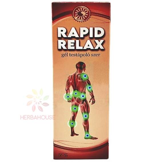 Obrázok pre Sun Moon Rapid Gel de corp relaxant cu efect de încălzire extra puternic asupra mușchilor și articulațiilor (50g)
