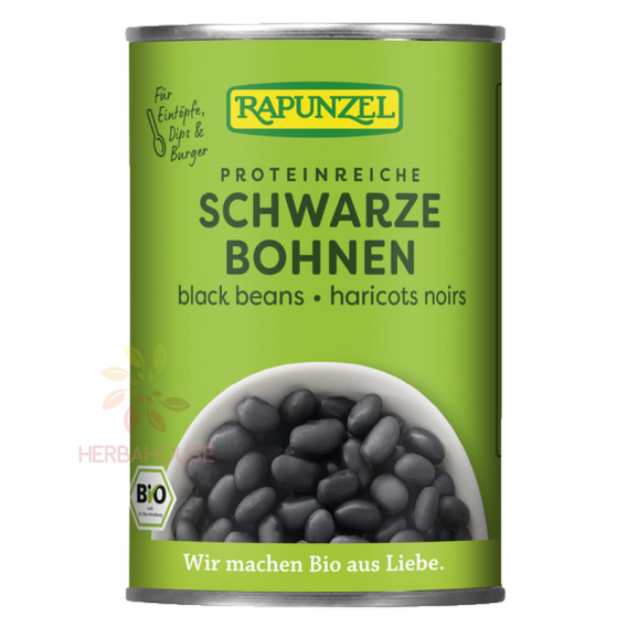 Obrázok pre Rapunzel Bio Fasole neagră în saramură (400g)