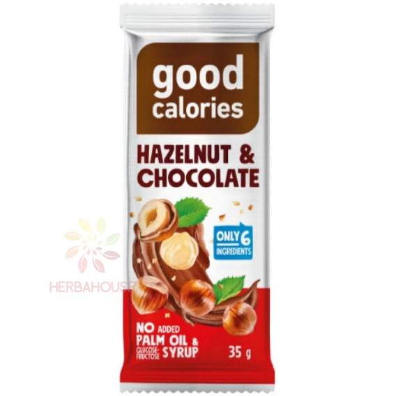 Obrázok pre Good Calories Baton cu curmale, alune și ciocolată (35g)