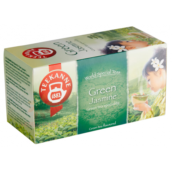 Obrázok pre Teekanne Green Jasmine Ceai verde cu un parfum delicat de flori de iasomie, porționat (20buc)