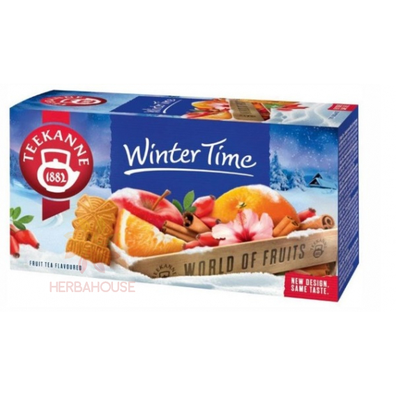 Obrázok pre Teekanne Winter Time Ceai de fructe și plante cu fursecuri cu scorțișoară și migdale, porționat (20buc)