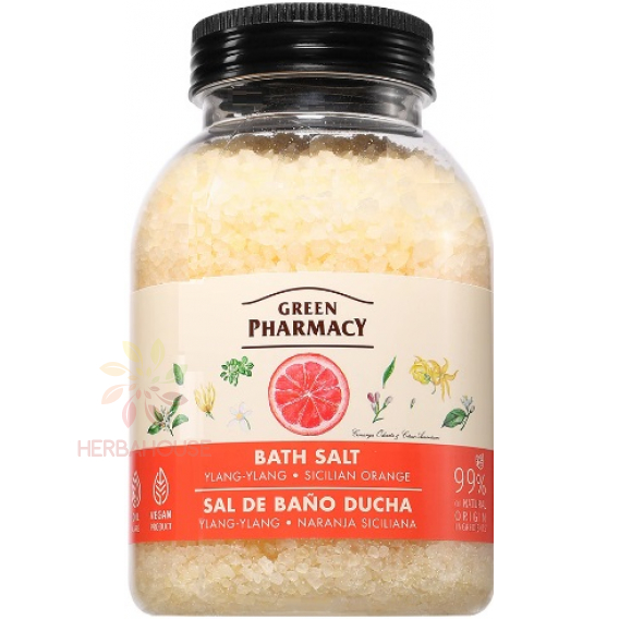 Obrázok pre Green Pharmacy Sare de baie cu ylang-ylang și portocale siciliene (1000g)