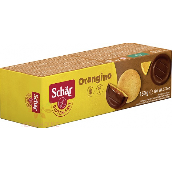 Obrázok pre Schär Orangino Pandișpan semi-muiat fără gluten cu umplutură de portocale (150g)