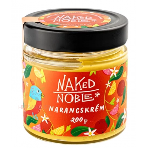 Obrázok pre Naked Noble Cremă vegană de migdale și portocale cu îndulcitori (200g)