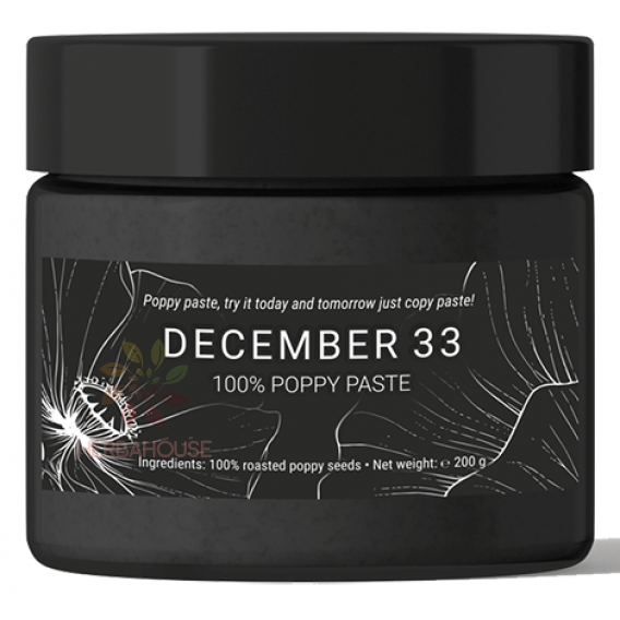 Obrázok pre December 33 100% pastă de mac prăjită (200g)