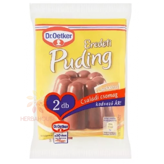 Obrázok pre Dr.Oetker Budincă fără Dr.Oetker Budincă fără gluten cu aromă de ciocolată (2 x 44,5g)