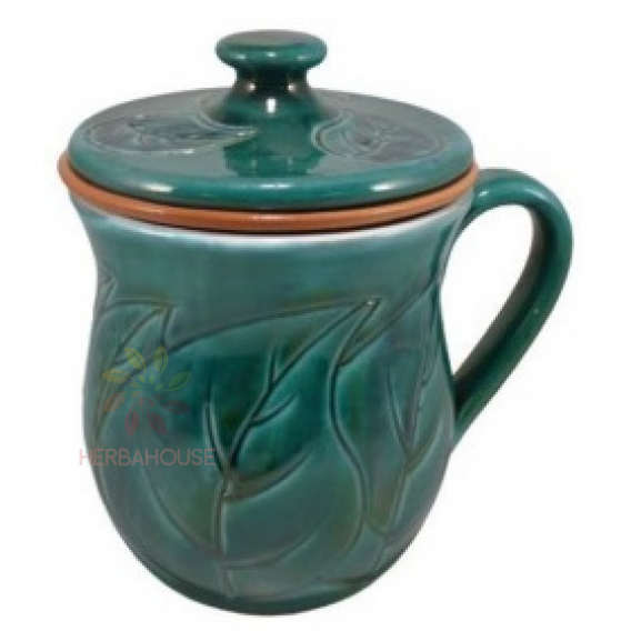 Obrázok pre Keramický hrnček so sitkom a vrchnákom motív 2 (1ks)