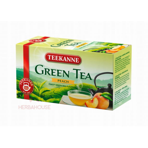 Obrázok pre Teekanne Green Tea Peach Ceai verde cu aromă de piersică (20buc)