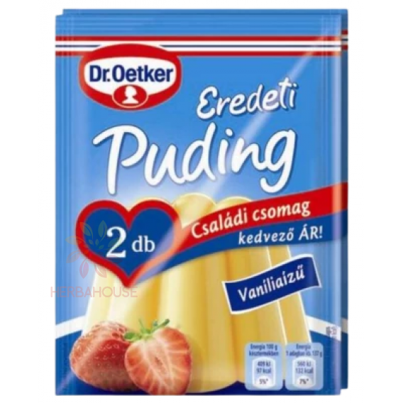Obrázok pre Dr.Oetker Budincă fără gluten cu aromă de vanilie (2 x 40g)