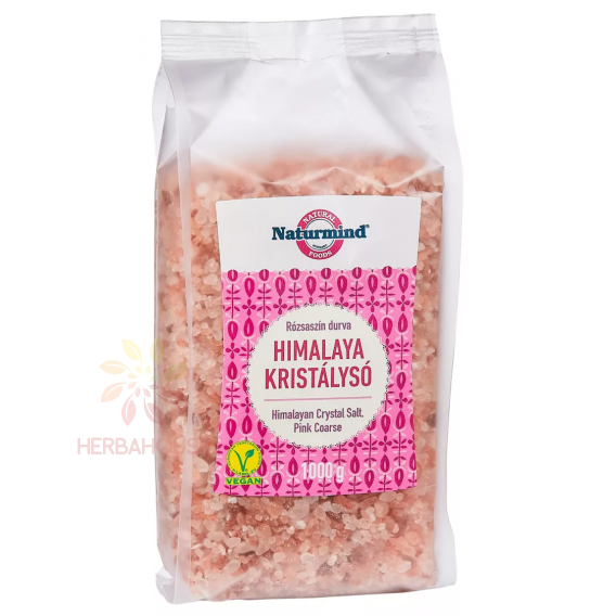 Obrázok pre Naturmind Sare grunjoasă roz de Himalaya (1000g)