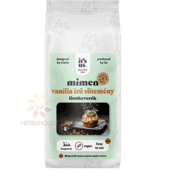 Obrázok pre Naturbit It´s us Mimen Amestec de făină fără gluten pentru deserturi vanilie (500g)