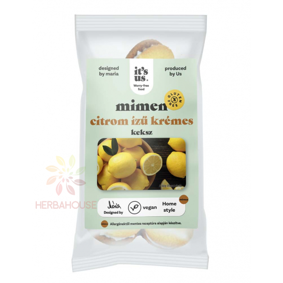 Obrázok pre Naturbit Mimen Fursecuri fără gluten umplute cu cremă de lămâie (150g)