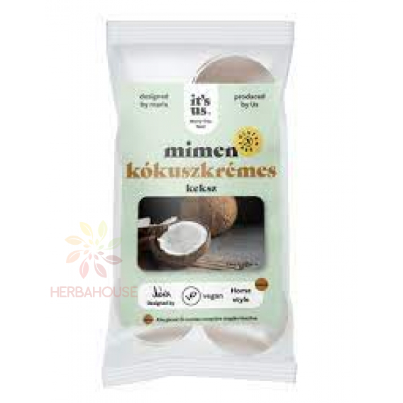 Obrázok pre Naturbit Mimen Fursecuri cu cacao fara gluten umplute cu crema de nuca de cocos (150g)