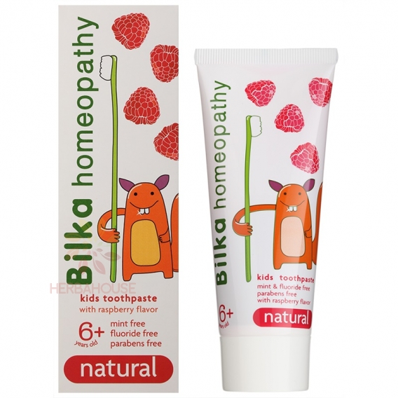 Obrázok pre Bilka Organic Pastă de dinți homeopată pentru copii 6+ (50ml)