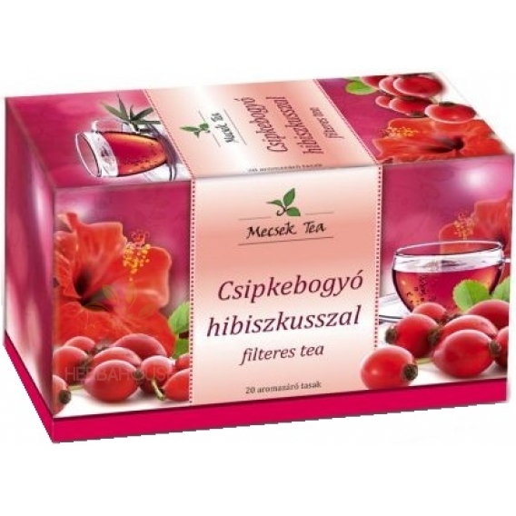 Obrázok pre Mecsek Ceai de Măceșul fructe cu hibiscus (20buc)