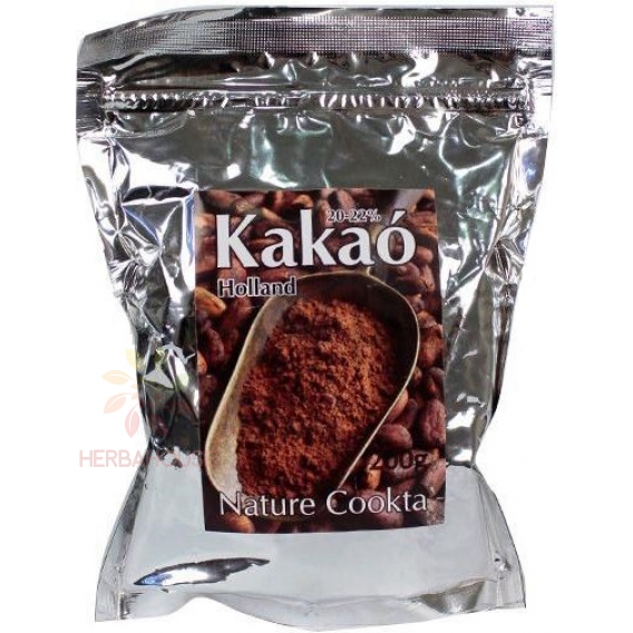 Obrázok pre Nature Cookta Pudră de cacao olandeză 20-22% (200g)