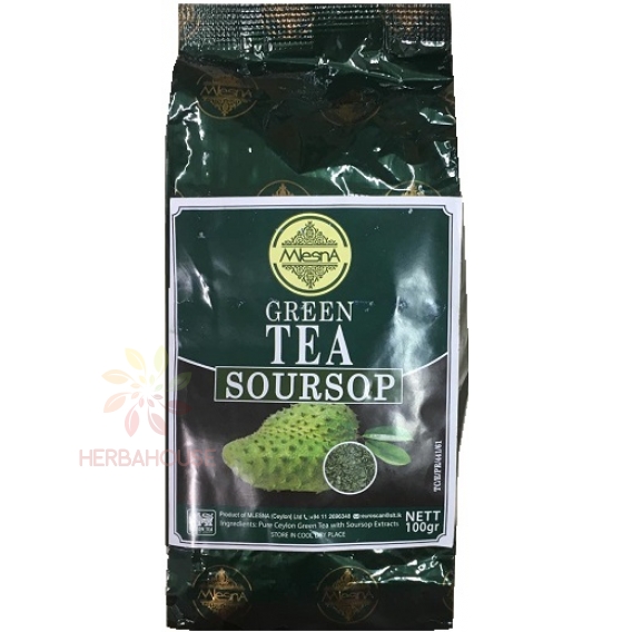 Obrázok pre Mlesna Soursop Ceai verde vrac (100g)