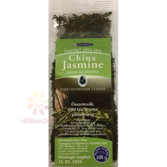 Obrázok pre Possibilis China Jasmine ceai verde vrac cu iasomie (100g)